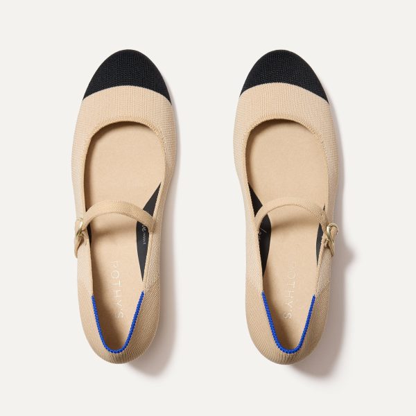 The Mary Jane Heel - Cream Captoe - Image 9