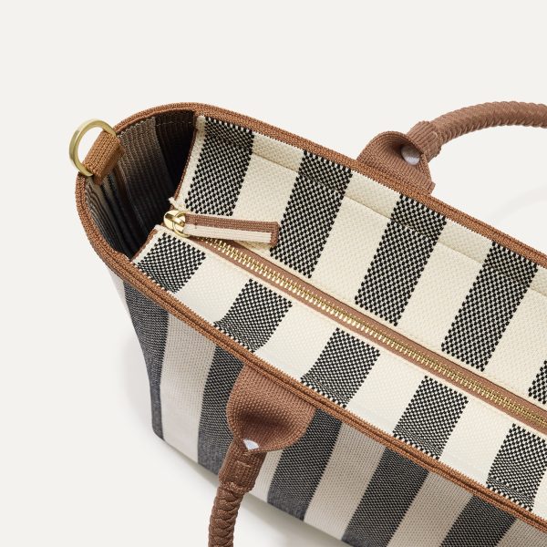 The Lightweight Zip Tote - Cabana Stripe - Image 7