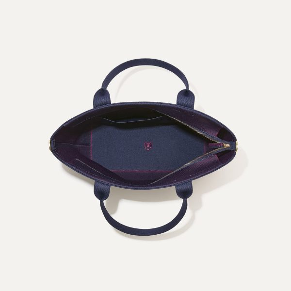 The Lightweight Zip Tote - Dark Aubergine - Image 6