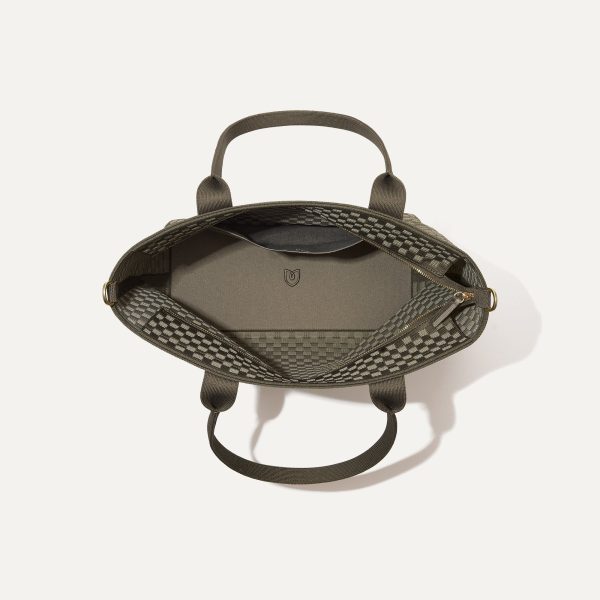 The Lightweight Zip Tote - Safari Green - Image 7