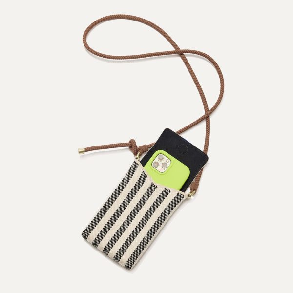 The Phone Crossbody - Cabana Stripe - Image 2