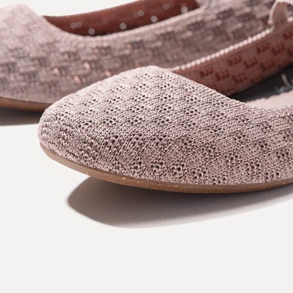 The Max Square Mary Jane - Dusty Lilac Basketweave - Image 2