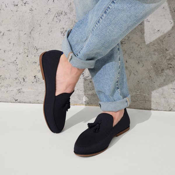 The Ravello Tassel Loafer - Black - Image 3