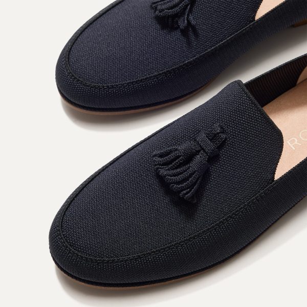 The Ravello Tassel Loafer - Black - Image 2
