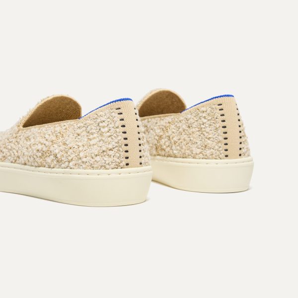 The Original Slip On Sneaker - Honeybun Shimmer Bouclé - Image 5