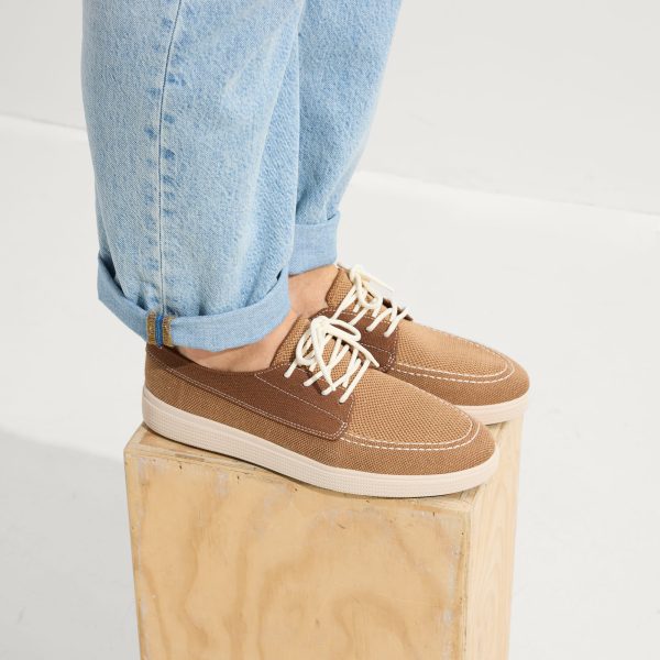 The Ravello Boat Shoe - Nautical Brown - Image 2