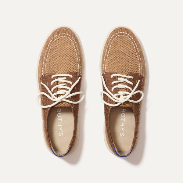 The Ravello Boat Shoe - Nautical Brown - Image 4