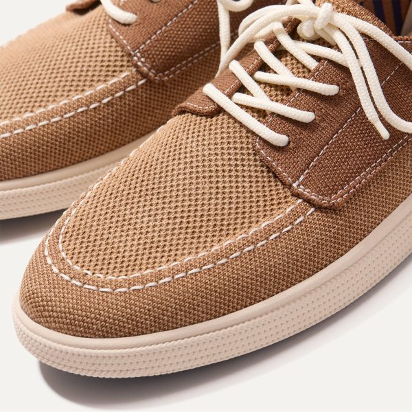 The Ravello Boat Shoe - Nautical Brown - Image 6
