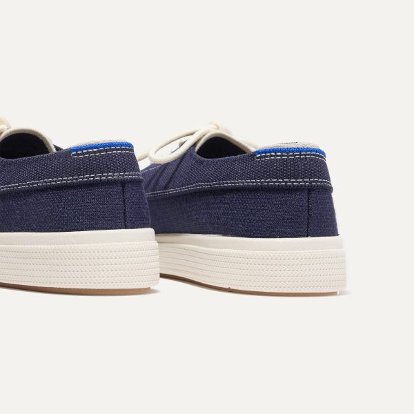 The Ravello Boat Shoe - Nautical Navy - Image 5