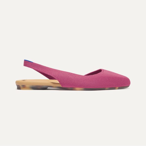 The Almond Slingback - Hibiscus - Image 4