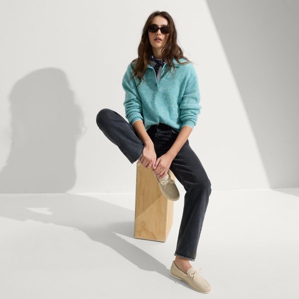 The Boat Shoe - Sea Foam - Image 4