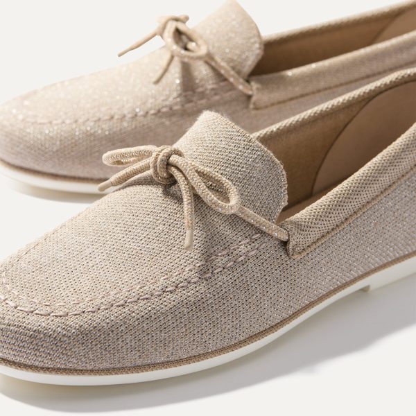 The Boat Shoe - Shimmery Sand - Image 2