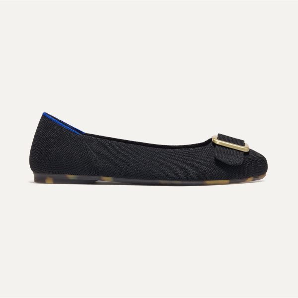 The Emblem Ballet Flat - Black - Image 6