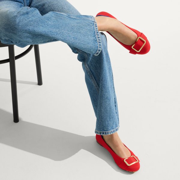 The Emblem Ballet Flat - Cardinal - Image 3