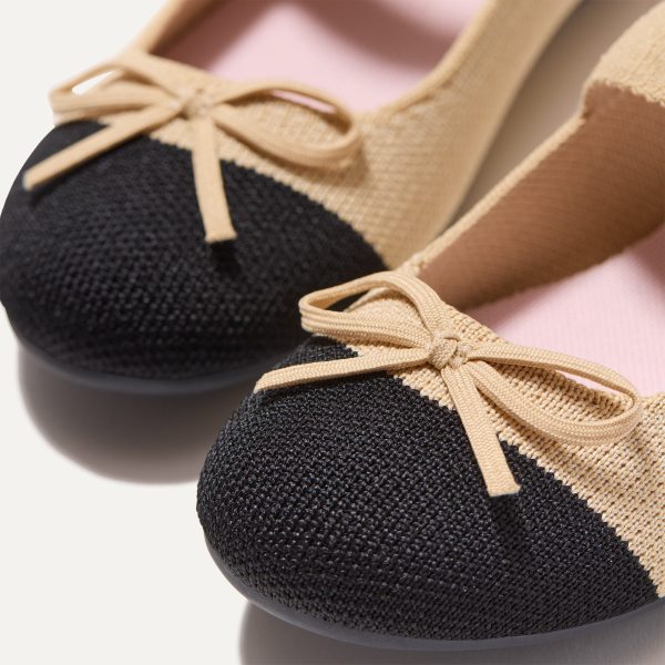 The Kids Bow Mary Jane - Cream Captoe - Image 2