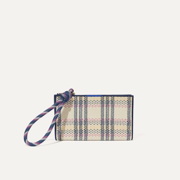 The Wallet Wristlet - Spring Plaid