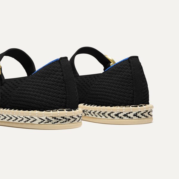 The Espadrille Mary Jane - Black - Image 4