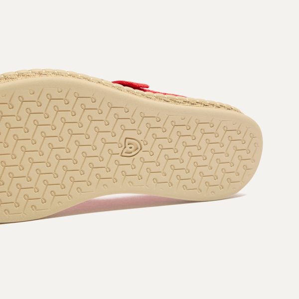 The Espadrille Mary Jane - Red Hot - Image 5