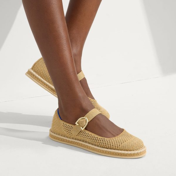 The Espadrille Mary Jane - Golden Sun - Image 2