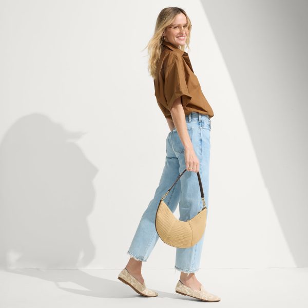 The Crescent Bag - Brown Butter - Image 4