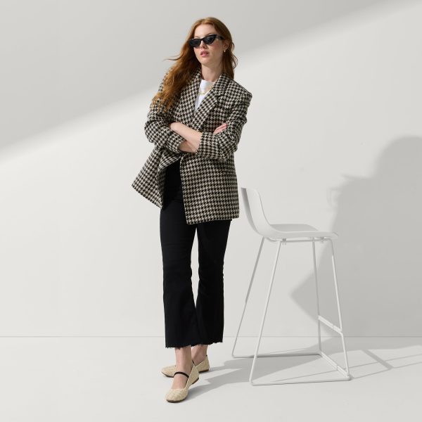 The Max Square Mary Jane - Pearl Bouclé - Image 4