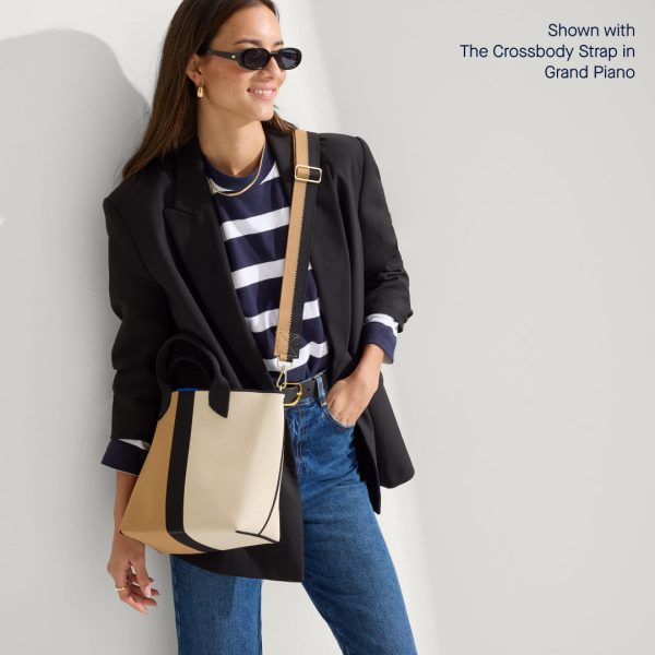 The Lightweight Petite Tote - Piano Stripe - Image 4